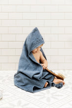 Load image into Gallery viewer, Elodie Details Hooded Towel - Tender Blue Bunny
