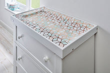 Load image into Gallery viewer, East Coast Nursery Changing Mat Geo Rose
