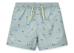 Liewood Duke Board Shorts - Sunnies Sea Blue