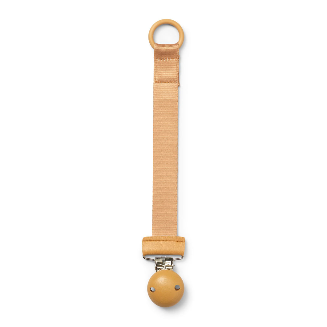 Elodie Details Soother Clip Wood - Gold